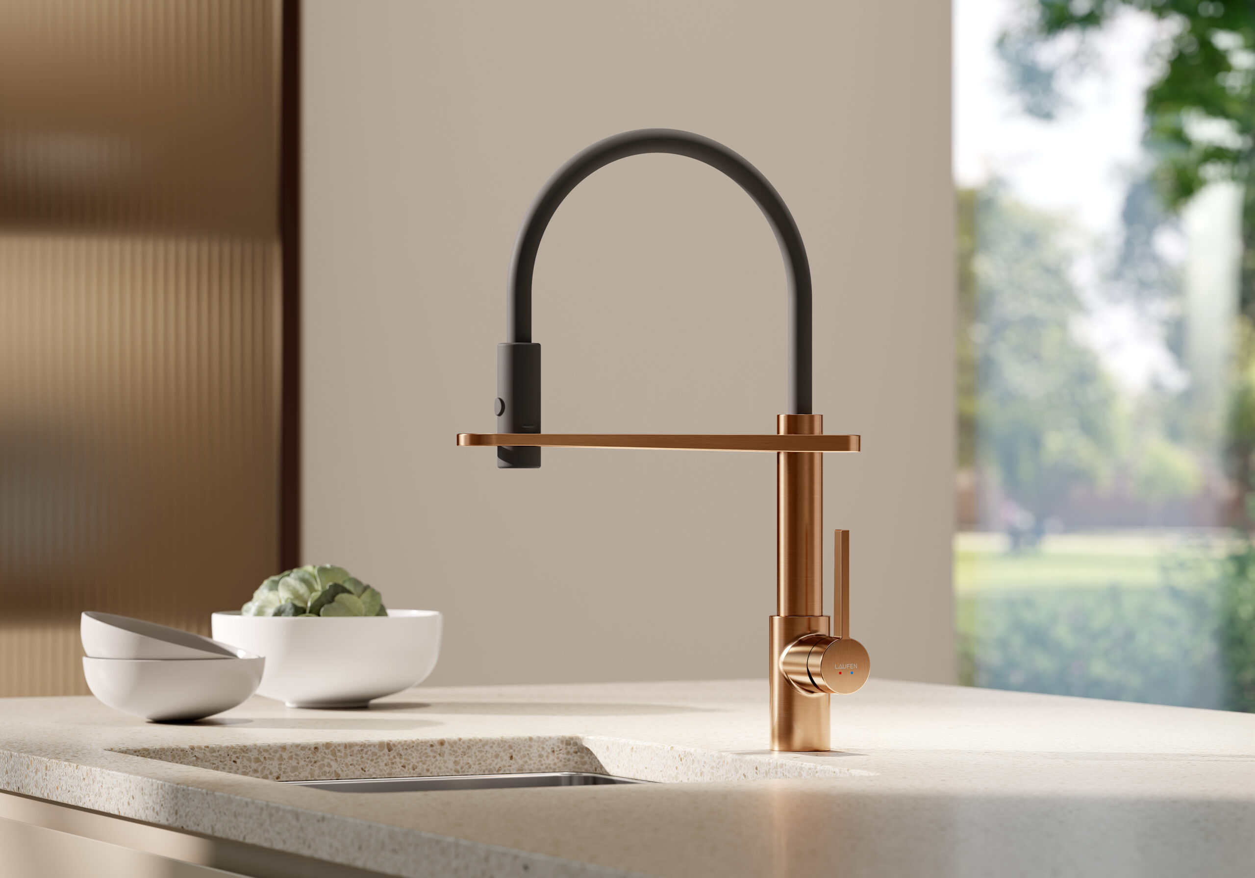 LAUFEN_Semipro_kitchen_Rosegold_01 LAUFEN_Semipro_kitchen_Rosegold_01